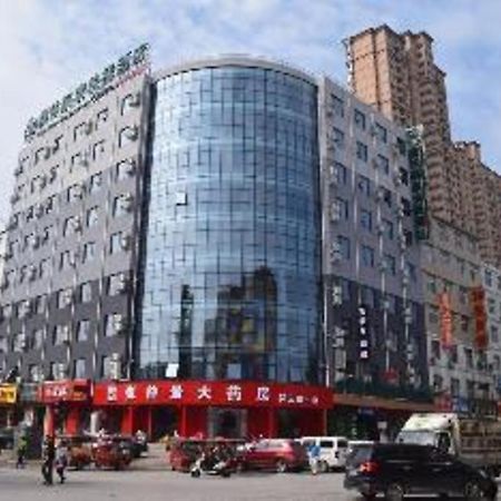Greentree Inn Zhengzhou Xinzheng City Longhu Town Xiangyun Road Express Hotel Dış mekan fotoğraf